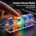 Mechanical Keyboard Fidget Stress Relief Keychain 4 Buttons