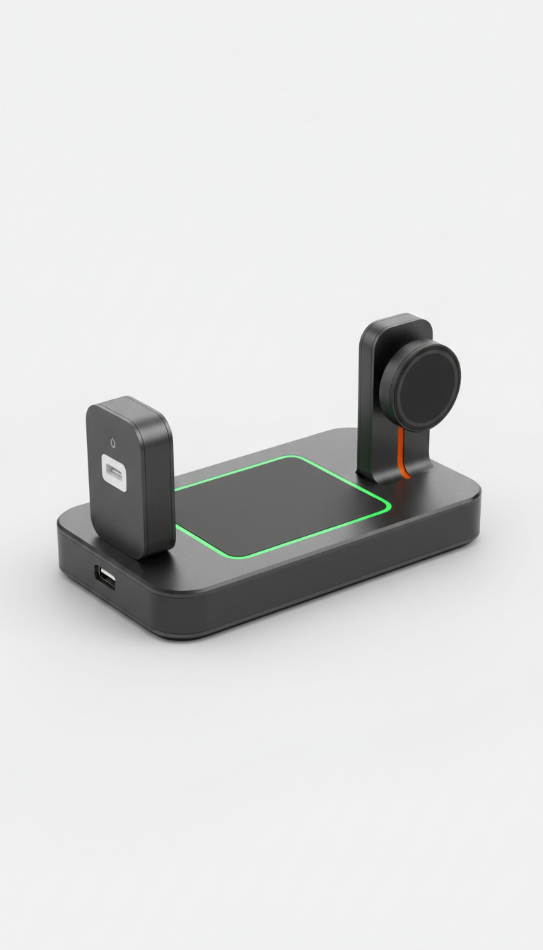 Anodized Aluminum Charging Dock