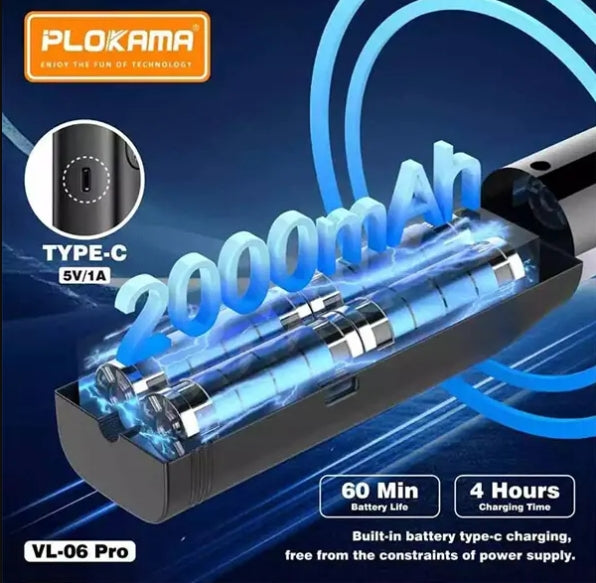 Plokama VL-06 Pro RGB Light Stick (Rechargeable)