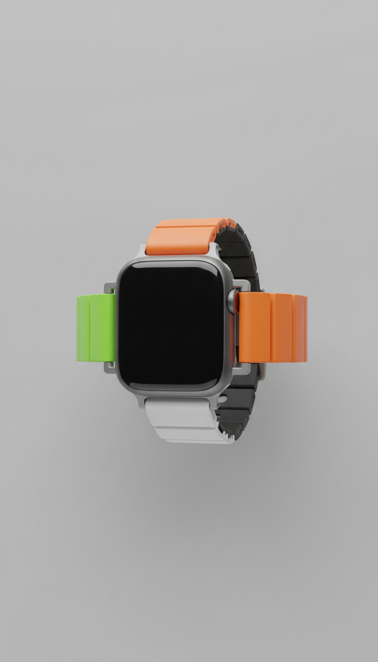 Silicone Apple Watch Modular Band