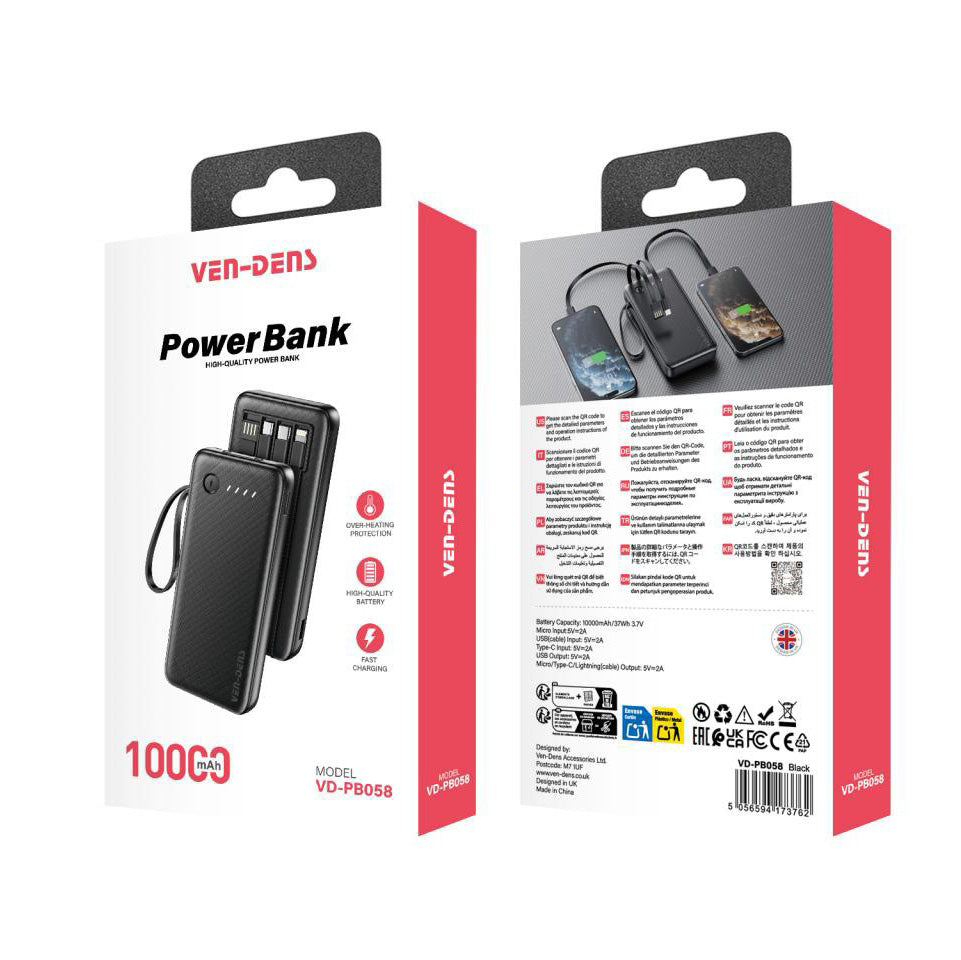 Vendens PB058 Power Bank 9000mAh