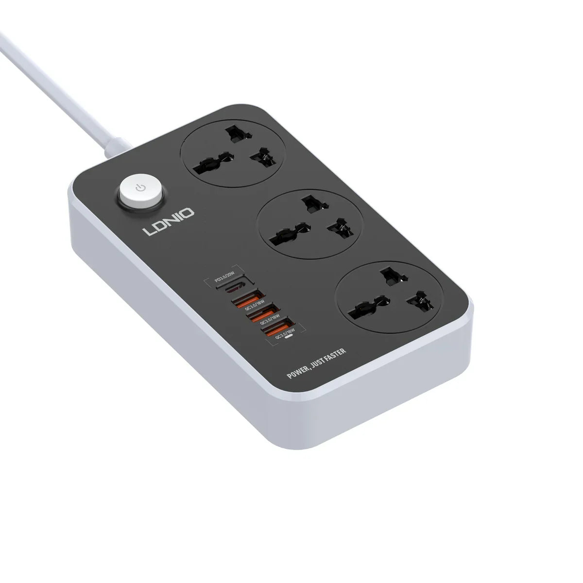 LDNIO Fast Charging Power Extension