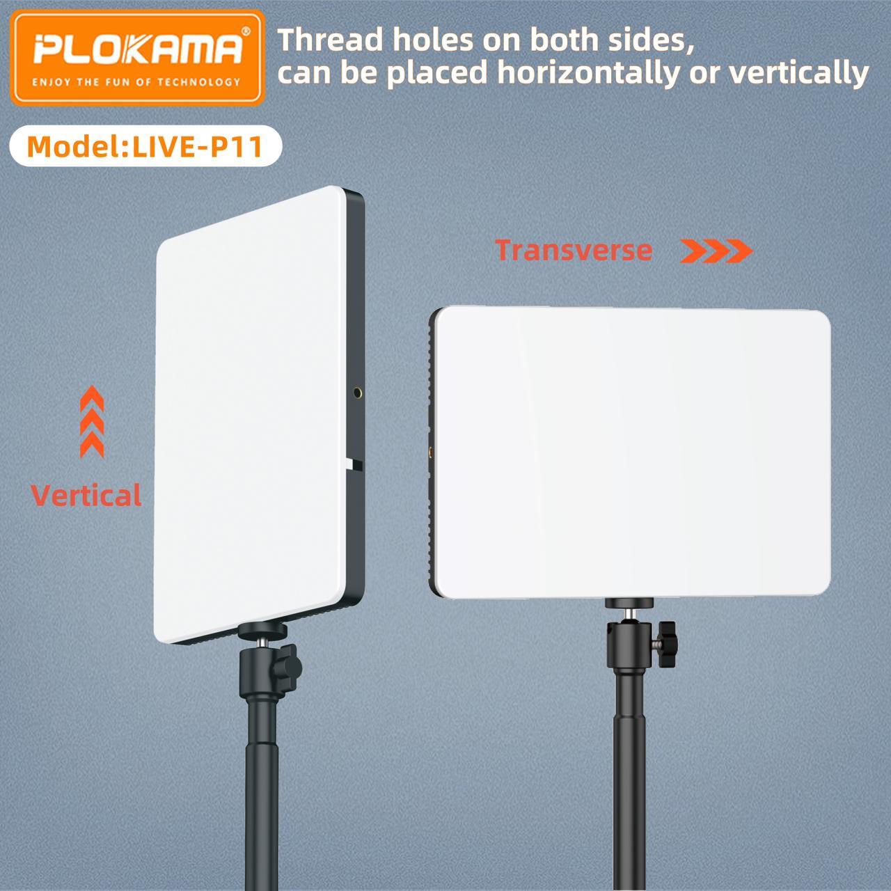 Plokama LIVE-P11 LED Photography/Videography Fill Light