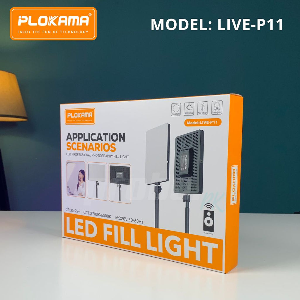 Plokama LIVE-P11 LED Photography/Videography Fill Light