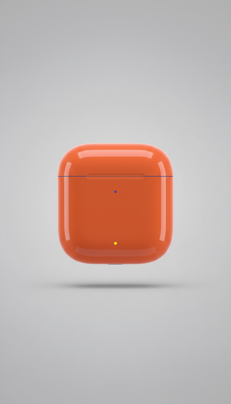 Tangerine Pop AirPods Case